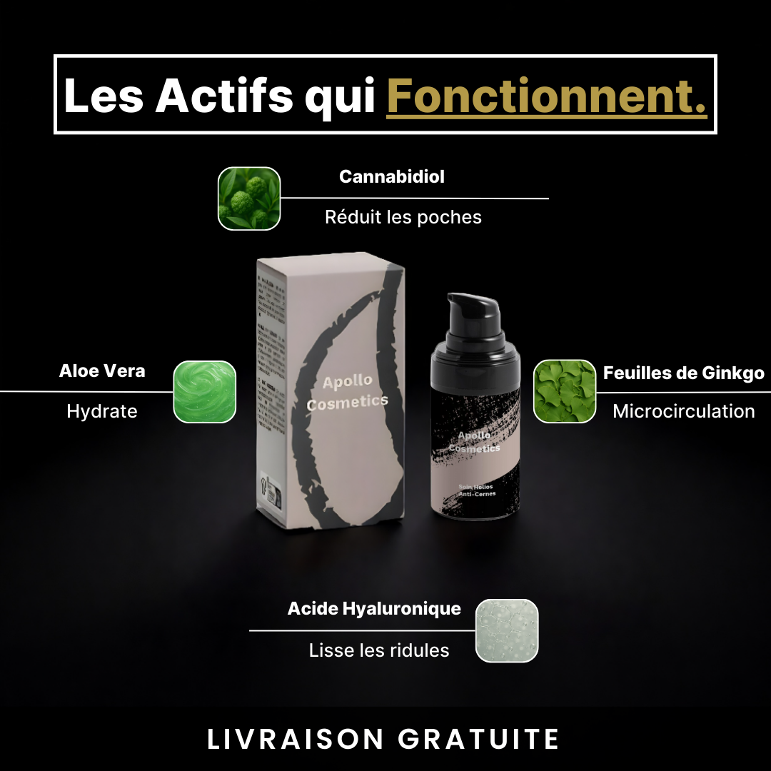 Soin Helios™ Anti-Cernes pour Hommes